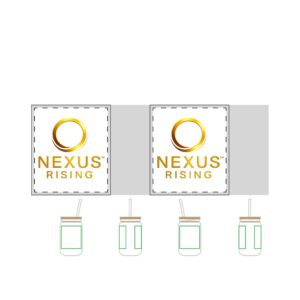 Nexus Rising Engraved 16oz Sipper Glass
