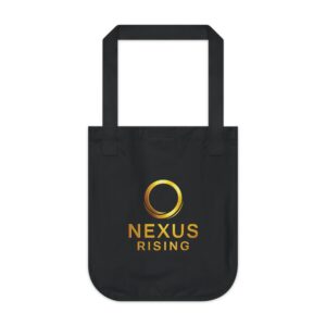 Nexus Rising Gold Logo Organic Canvas Tote